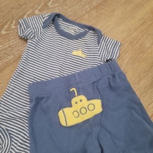 Yellow submarine two piece set